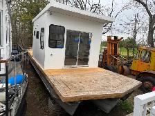 40’ Pontoon Houseboat – Modern Tiny Home – Must Sell Fast!