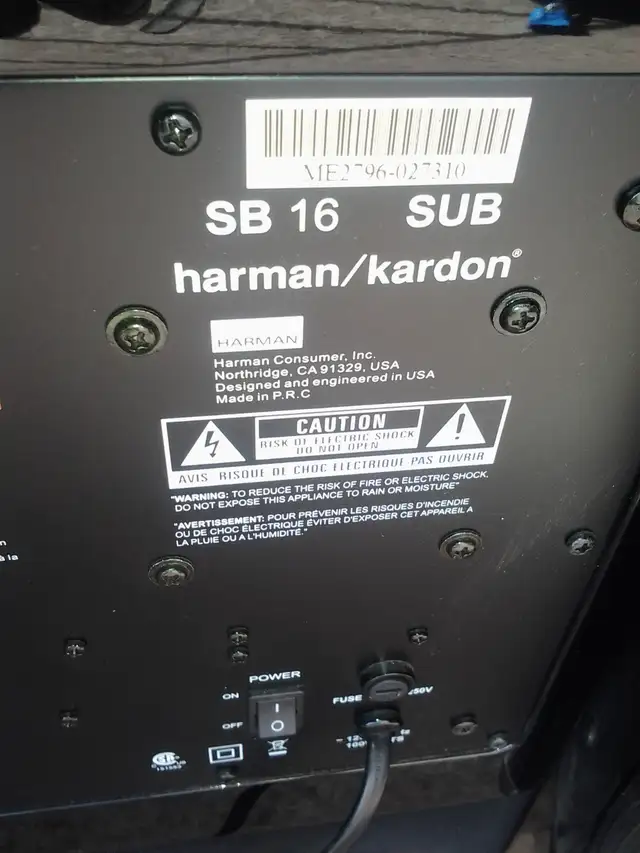 HARMAN KARDON SB 16 SUB Wireless Active Subwoofer - Photo 4