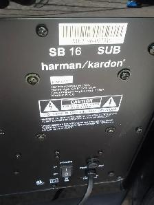 HARMAN KARDON SB 16 SUB Wireless Active Subwoofer - Photo 4