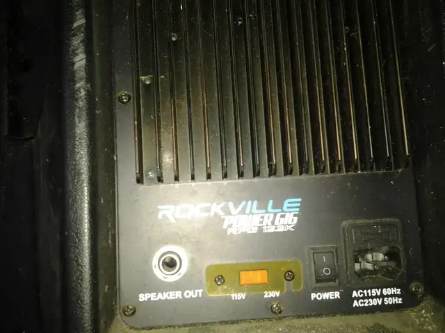 Rockville RPD-128K (Power 616) 12' Powered PA Speaker 300 watt a