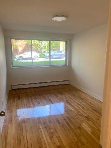 Heated, bright 3 & 1/2 semi basement