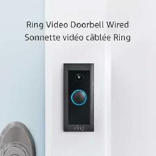 New! Ring 1080p HD wired video doorbell with two-way talk