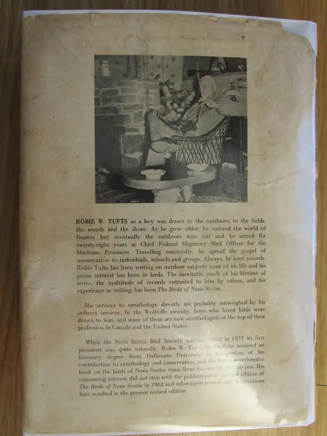 THE BIRDS OF NOVA SCOTIA by Robbie Tufts - 1973 HC WDJ - Photo 10