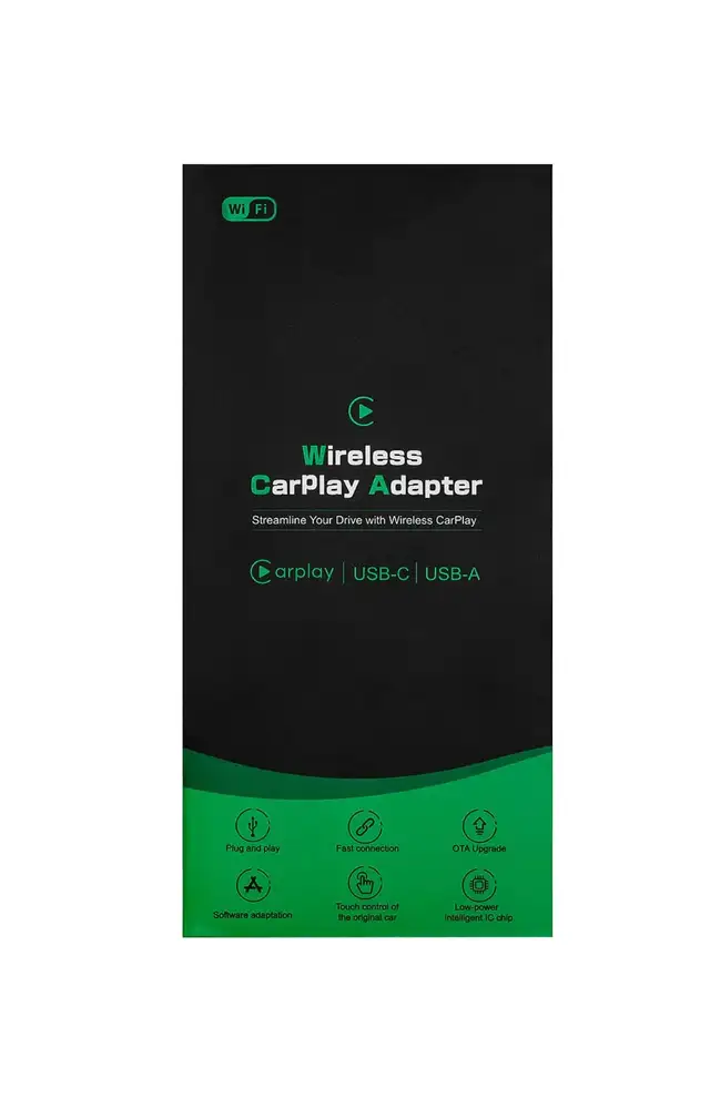 New! TiMOVO 2-in-1 Wireless CarPlay/Android Auto Adapter
