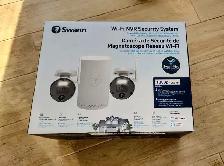 New! Swann Wireless NVR Security System with 2 1080p FHD Cameras