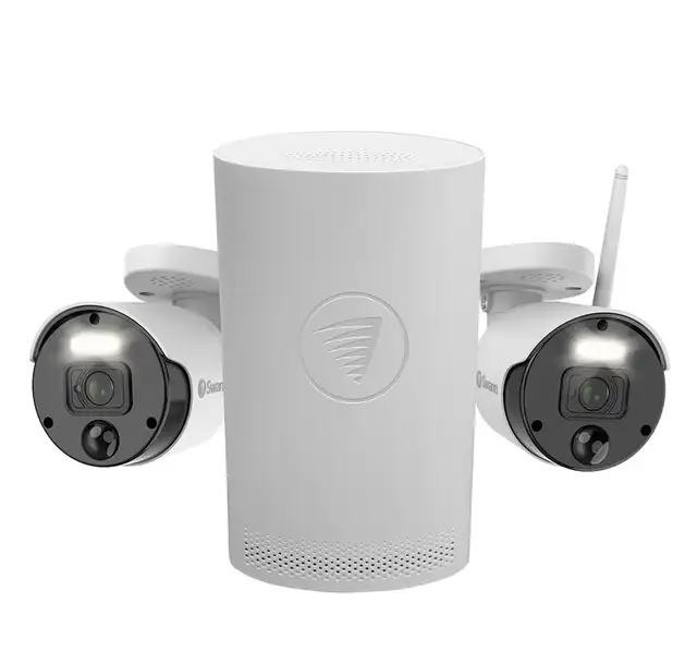 New! Swann Wireless NVR Security System with 2 1080p FHD Cameras - Photo 2