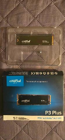 Crucial P3 Plus 1TB PCIe 4.0 NVMe M.2 SSD