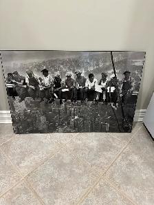 Montreal Canadiens, Santa & New York Skyline Art - Photo 4