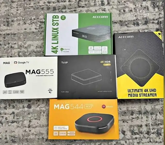Premium 4K OTT Streaming Boxes