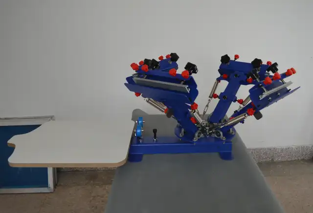 Micro-adjust Table Type 4 Color 1 Station Press Printer 006522 - Photo 8