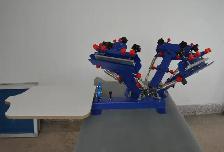 Micro-adjust Table Type 4 Color 1 Station Press Printer 006522 - Photo 8