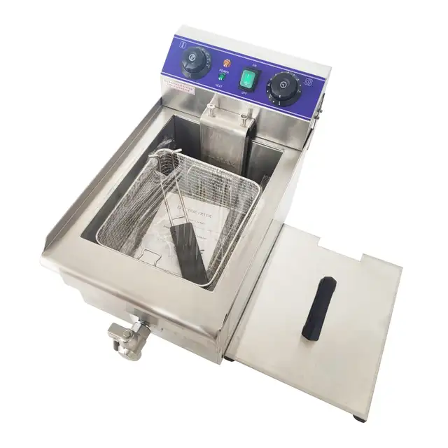 110V 10L Electric Commercial Deep Fryer 181638
