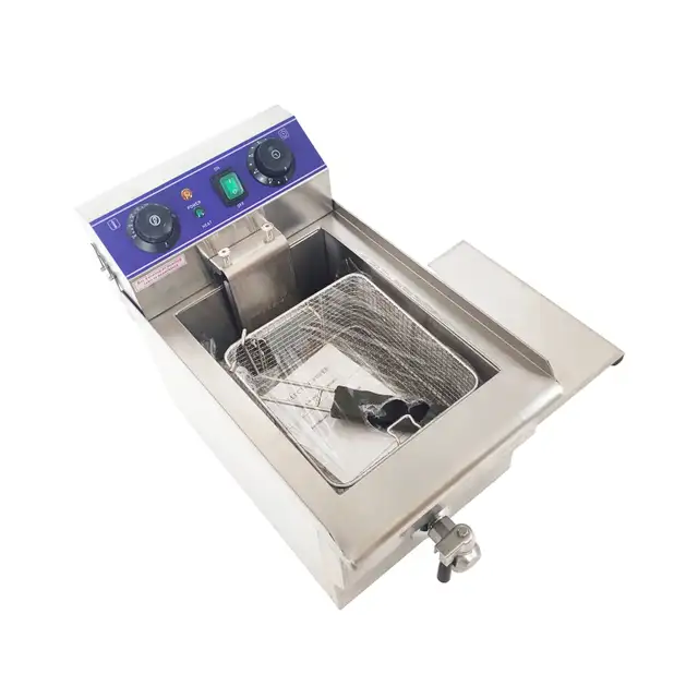 110V 10L Electric Commercial Deep Fryer 181638 - Photo 3