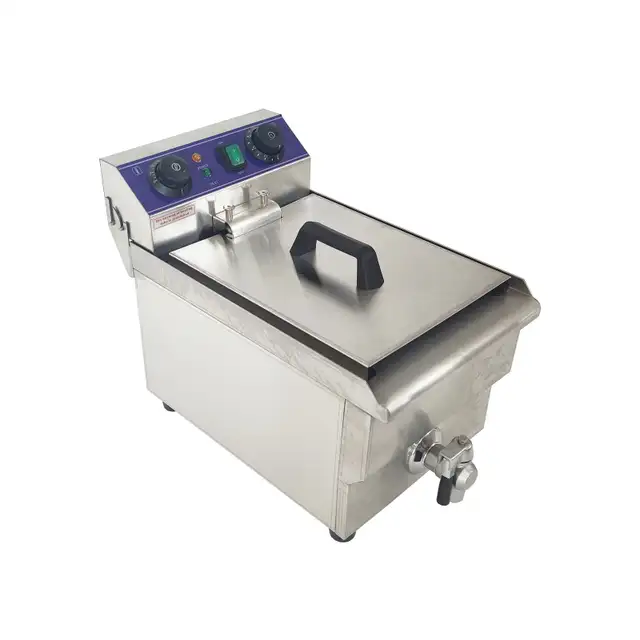 110V 10L Electric Commercial Deep Fryer 181638 - Photo 5