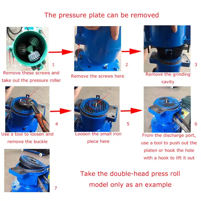 6mm Farm Animal Pellet Mil Machine 220V Feed Granulator 239399 - Photo 10
