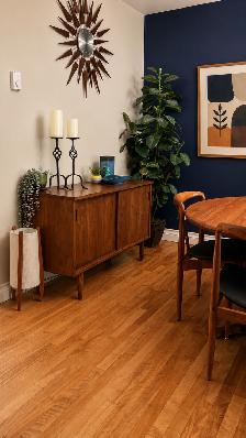 MCM . TECK TEAK Lampe lamp / Crédence, buffet, bar, vaisselier,