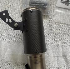 SC Project CR-T Exhaust Muffler Aprilia RSV4 Tuono Titanium - Photo 6