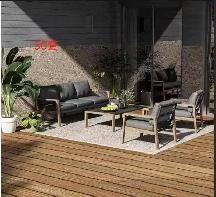 Brand New 4pcs Patio Furniture Set slat Coffee Table  $599 - Photo 4