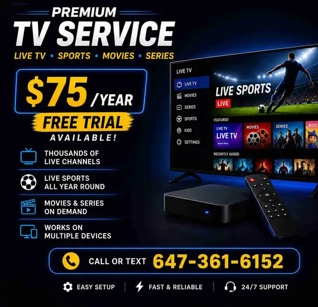 Premium Digital IP/TV Service – Free Trial Available