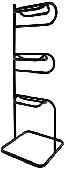 NEW 3 TIER SADDLE RACK SWIVEL STAND 36201