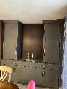 new custom cabinets