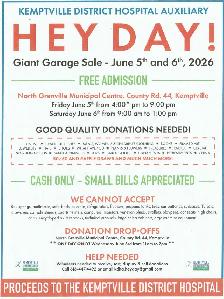 Popular Hey Day in Kemptville is happening soon.