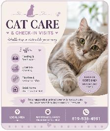 Cat Sitting – Drop-In Visits