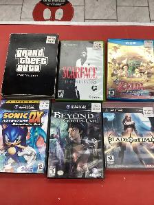 jeux console variés (rare)