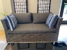 Outdoor Patio Conversation Lounge Sets x 2.  LIKE NEW - $300 - Photo 3