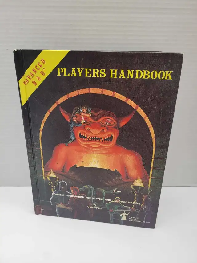 Advanced Dungeons & Dragons Players Handbook AD&D