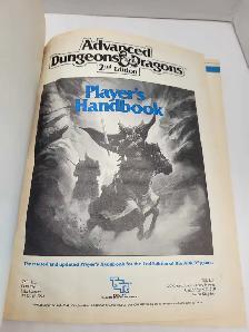 AD&D 2nd Edition Players Handbook Advanced Dungeons & Dragons - Photo 3