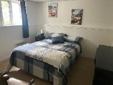 Chambre à louer pour travailleur.euse Demi sous-sol 180 $/mois
