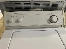 Laveuse sécheuse traditionnelles blanches Inglis - Photo 2