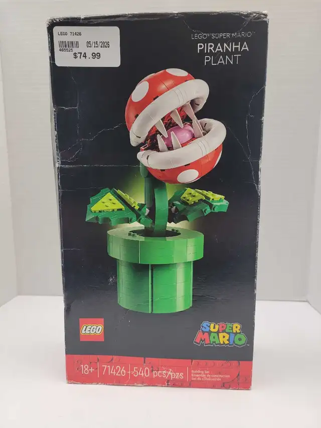 Lego Piranha Plant Super Mario