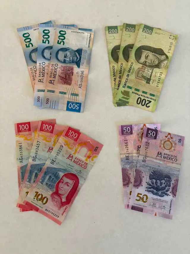 Mexican Pesos