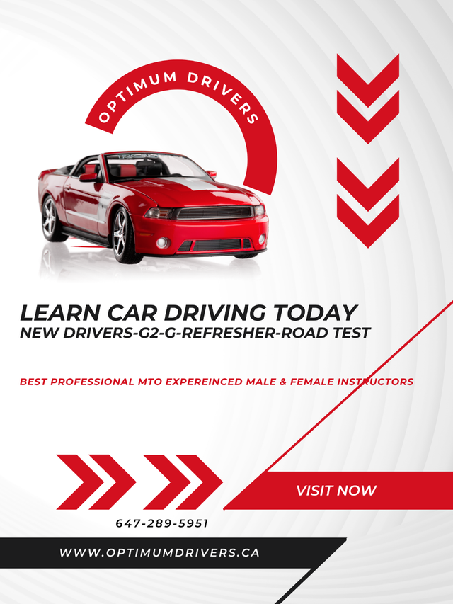 G2 & G Driving Lessons – MTO Certified Instructors