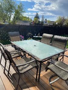 Patio Table and 6 Chairs and Umbrella - Photo 2