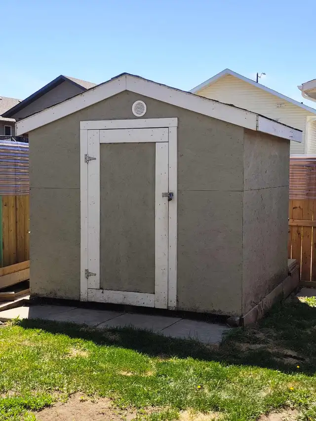 8' x 8' wood Shed