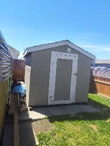 8' x 8' wood Shed - Photo 3