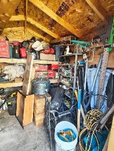 8' x 8' wood Shed - Photo 6