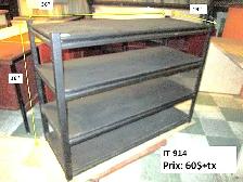 Étagères galvanisées boulonnées 18'',x36''x84'' et autres - Photo 3