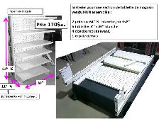 Étagères galvanisées boulonnées 18'',x36''x84'' et autres - Photo 4