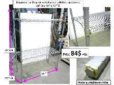 Étagères galvanisées boulonnées 18'',x36''x84'' et autres - Photo 8