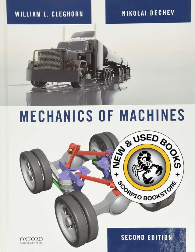 Mechanics of Machines 2nd Edition Cleghorn 9780195384086