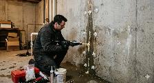 Basement Leaking | Crack Fill