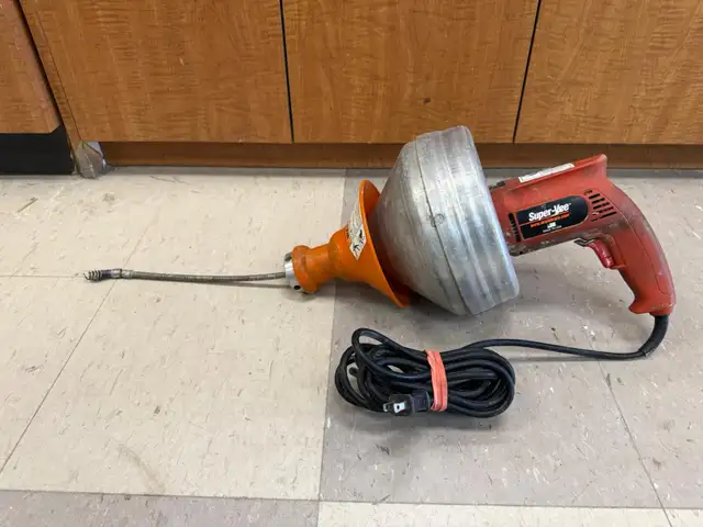 General Super-Vee Drain Cleaning Machine / Pipe Cleaner $399