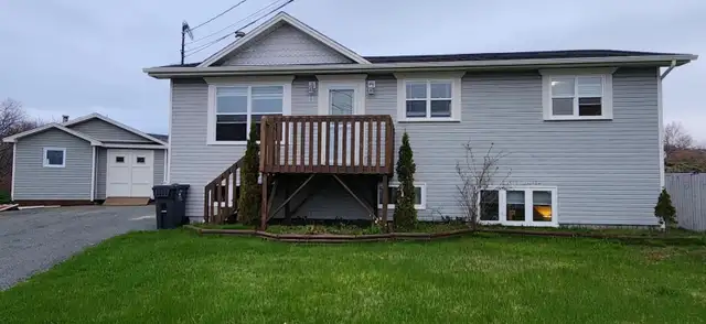 3 Bedroom Main Floor Apartment with 20x24 Shed for Rent in CBS