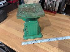 Antique pastel green American Family kitchen scale - Photo 4