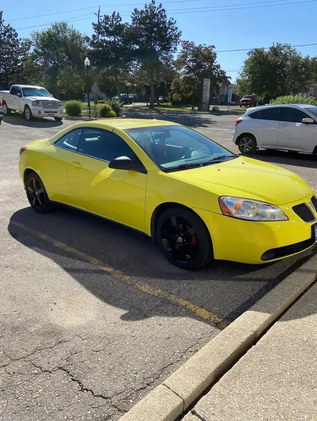 2007 Pontiac G6 GT Coupe 2D Convertible