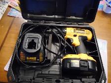 DeWalt 18 volt  various speed hammer drill with charger battery